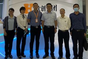 广州增城区政府考察代表团到半岛(中国)一站式服务平台集团调研