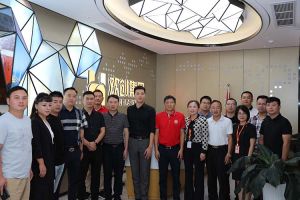 欢迎宜春市团委书记、商会及青企等一行领导莅临半岛(中国)一站式服务平台人力集团指导